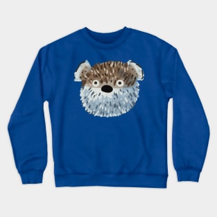 Fat Puffer Fish Crewneck Sweatshirt